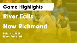 River Falls  vs New Richmond  Game Highlights - Feb. 11, 2020