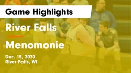 River Falls  vs Menomonie  Game Highlights - Dec. 15, 2020