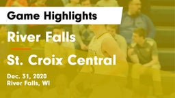 River Falls  vs St. Croix Central  Game Highlights - Dec. 31, 2020