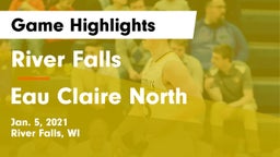 River Falls  vs Eau Claire North  Game Highlights - Jan. 5, 2021