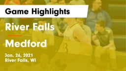 River Falls  vs Medford  Game Highlights - Jan. 26, 2021