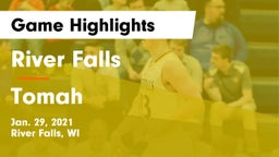 River Falls  vs Tomah  Game Highlights - Jan. 29, 2021