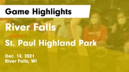 River Falls  vs St. Paul Highland Park  Game Highlights - Dec. 14, 2021