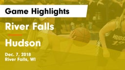 River Falls  vs Hudson  Game Highlights - Dec. 7, 2018