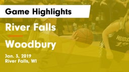 River Falls  vs Woodbury  Game Highlights - Jan. 3, 2019