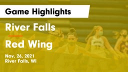 River Falls  vs Red Wing  Game Highlights - Nov. 26, 2021