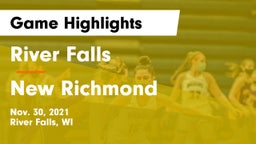 River Falls  vs New Richmond  Game Highlights - Nov. 30, 2021