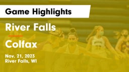 River Falls  vs Colfax  Game Highlights - Nov. 21, 2023