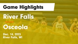 River Falls  vs Osceola  Game Highlights - Dec. 14, 2023