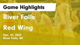 River Falls  vs Red Wing  Game Highlights - Dec. 22, 2023