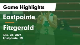 Eastpointe  vs Fitzgerald  Game Highlights - Jan. 28, 2022