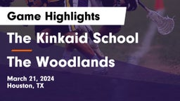 The Kinkaid School vs The Woodlands  Game Highlights - March 21, 2024