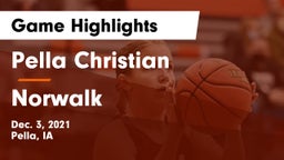 Pella Christian  vs Norwalk  Game Highlights - Dec. 3, 2021