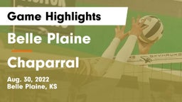 Belle Plaine  vs Chaparral  Game Highlights - Aug. 30, 2022