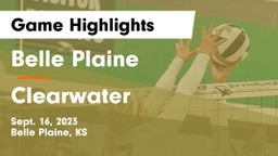 Belle Plaine  vs Clearwater  Game Highlights - Sept. 16, 2023