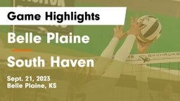 Belle Plaine  vs South Haven  Game Highlights - Sept. 21, 2023