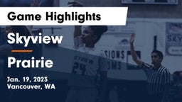 Skyview  vs Prairie  Game Highlights - Jan. 19, 2023