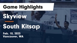 Skyview  vs South Kitsap  Game Highlights - Feb. 10, 2023