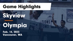 Skyview  vs Olympia  Game Highlights - Feb. 14, 2023