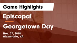Episcopal  vs Georgetown Day  Game Highlights - Nov. 27, 2018
