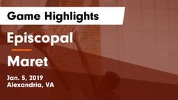 Episcopal  vs Maret  Game Highlights - Jan. 5, 2019