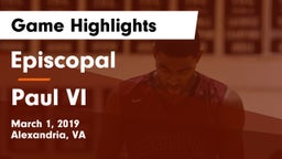 Episcopal  vs Paul VI Game Highlights - March 1, 2019