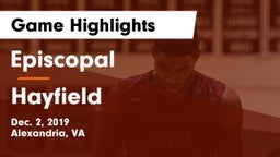 Episcopal  vs Hayfield Game Highlights - Dec. 2, 2019