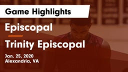 Episcopal  vs Trinity Episcopal  Game Highlights - Jan. 25, 2020