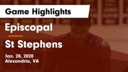 Episcopal  vs St Stephens Game Highlights - Jan. 28, 2020