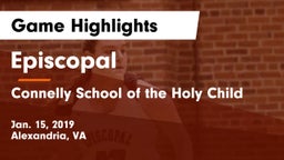 Episcopal  vs Connelly School of the Holy Child  Game Highlights - Jan. 15, 2019