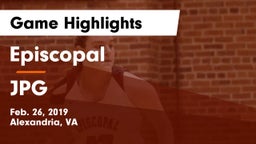 Episcopal  vs JPG Game Highlights - Feb. 26, 2019
