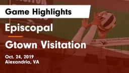 Episcopal  vs Gtown Visitation Game Highlights - Oct. 24, 2019