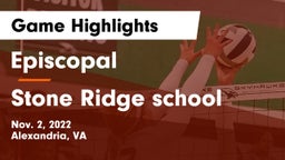 Episcopal  vs Stone Ridge school Game Highlights - Nov. 2, 2022