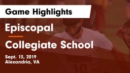 Episcopal  vs Collegiate School Game Highlights - Sept. 13, 2019