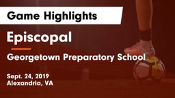 Episcopal  vs Georgetown Preparatory School Game Highlights - Sept. 24, 2019