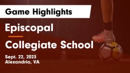 Episcopal  vs Collegiate School Game Highlights - Sept. 22, 2023