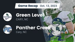 Recap: Green Level  vs. Panther Creek  2023