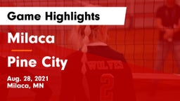 Milaca  vs Pine City  Game Highlights - Aug. 28, 2021