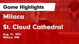 Milaca  vs St. Cloud Cathedral  Game Highlights - Aug. 31, 2021