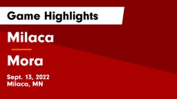 Milaca  vs Mora  Game Highlights - Sept. 13, 2022