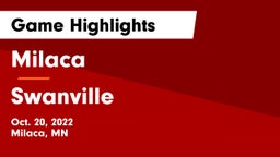 Milaca  vs Swanville  Game Highlights - Oct. 20, 2022