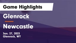 Glenrock  vs Newcastle  Game Highlights - Jan. 27, 2023