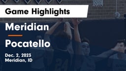 Meridian  vs Pocatello  Game Highlights - Dec. 2, 2023