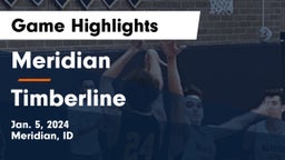 Meridian  vs Timberline  Game Highlights - Jan. 5, 2024