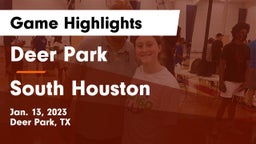 Deer Park  vs South Houston  Game Highlights - Jan. 13, 2023