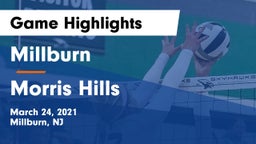 Millburn  vs Morris Hills  Game Highlights - March 24, 2021