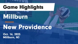 Millburn  vs New Providence  Game Highlights - Oct. 16, 2023