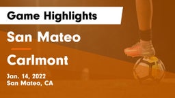 San Mateo  vs Carlmont  Game Highlights - Jan. 14, 2022