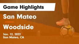 San Mateo  vs Woodside  Game Highlights - Jan. 12, 2022