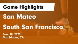 San Mateo  vs South San Francisco Game Highlights - Jan. 18, 2023